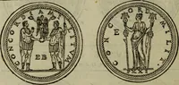 Picture 30 of 440 from Discours de la religion des anciens Romains : de la castrametation & discipline militaire d'iceux. Des bains & antiques exercitations grecques & romaines ... (1581), leaf 27