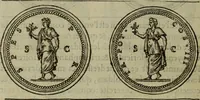 An illustration from Discours de la religion des anciens Romains : de la castrametation & discipline militaire d'iceux. Des bains & antiques exercitations grecques & romaines ... (1581)