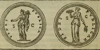 An illustration from Discours de la religion des anciens Romains : de la castrametation & discipline militaire d'iceux. Des bains & antiques exercitations grecques & romaines ... (1581)