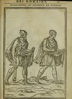 Picture 393 of 440 from Discours de la religion des anciens Romains : de la castrametation & discipline militaire d'iceux. Des bains & antiques exercitations grecques & romaines ... (1581), leaf 408