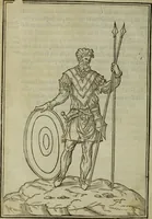 Picture 395 of 440 from Discours de la religion des anciens Romains : de la castrametation & discipline militaire d'iceux. Des bains & antiques exercitations grecques & romaines ... (1581), leaf 413