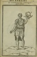 Picture 396 of 440 from Discours de la religion des anciens Romains : de la castrametation & discipline militaire d'iceux. Des bains & antiques exercitations grecques & romaines ... (1581), leaf 414