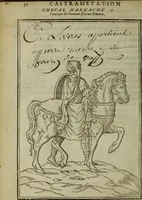 An illustration from Discours de la religion des anciens Romains : de la castrametation & discipline militaire d'iceux. Des bains & antiques exercitations grecques & romaines ... (1581)