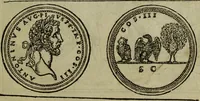 An illustration from Discours de la religion des anciens Romains : de la castrametation & discipline militaire d'iceux. Des bains & antiques exercitations grecques & romaines ... (1581)