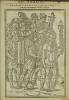 Picture 414 of 440 from Discours de la religion des anciens Romains : de la castrametation & discipline militaire d'iceux. Des bains & antiques exercitations grecques & romaines ... (1581), leaf 472