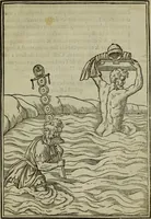 An illustration from Discours de la religion des anciens Romains : de la castrametation & discipline militaire d'iceux. Des bains & antiques exercitations grecques & romaines ... (1581)