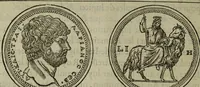 Picture 69 of 440 from Discours de la religion des anciens Romains : de la castrametation & discipline militaire d'iceux. Des bains & antiques exercitations grecques & romaines ... (1581), leaf 53