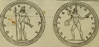 Picture 83 of 440 from Discours de la religion des anciens Romains : de la castrametation & discipline militaire d'iceux. Des bains & antiques exercitations grecques & romaines ... (1581), leaf 61