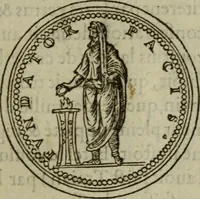 An illustration from Discours de la religion des anciens Romains : de la castrametation & discipline militaire d'iceux. Des bains & antiques exercitations grecques & romaines ... (1581)