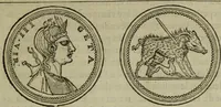 Picture 115 of 440 from Discours de la religion des anciens Romains : de la castrametation & discipline militaire d'iceux. Des bains & antiques exercitations grecques & romaines ... (1581), leaf 86