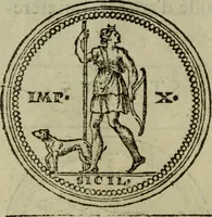 Picture 118 of 440 from Discours de la religion des anciens Romains : de la castrametation & discipline militaire d'iceux. Des bains & antiques exercitations grecques & romaines ... (1581), leaf 87
