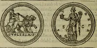 Picture 132 of 440 from Discours de la religion des anciens Romains : de la castrametation & discipline militaire d'iceux. Des bains & antiques exercitations grecques & romaines ... (1581), leaf 99