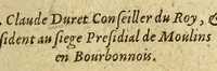 An illustration from Discours de la verité : des causes et effects, des divers cours, mouuements, flux, reflux, & faleure de la mer oceane, Mer Mediterranee & autres mers de la terre. (1600)