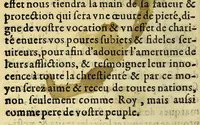 An illustration from Discours de l'histoire de la Floride, : contenant la cruauté des Espagnols, contre les subiets du roy, en l'an mil cinq cens soixante cinq. : Redigé au vray par ceux qui en sont restez, chose auta[n]t lamentable à oüir, qu'elle a esté proditoirement & cruellement executee par lesdits Espagnols: contre l'autorité du roy nostre sire, à la perte & dommage de tout ce royaume. : Item, vne requeste au roy, faite en forme de complainte par les femmes vefues, petits enfans orphelins & autres leurs amis, parens & alliez de ceux qui ont esté cruellement enuahis par les Espagnols, en la France anthartique, dite la Floride (1566)
