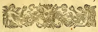 An illustration from Discours du voyage fait par le Capitaine Iaques Cartier aux terres-neufues de Canadas, Norembergue, Hochelage, Labrador, & pays adiacens, dite nouuelle France, : auec particulieres moeurs, langage, & ceremonies des habitans d'icelle (1598)