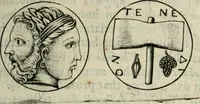 Picture 3 of 6 from A discourse of the Roman foot, and Denarius: from whence, as from two principles, the measures, and weights, used by the ancients, may be deduced (1647), leaf 76