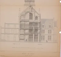 An illustration from Discourses on architecture (1875)