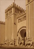 An illustration from Discourses on architecture (1875)
