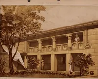 An illustration from Discourses on architecture (1875)