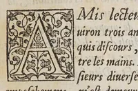 An illustration from Discours politique, tres excellent pour le temps present: (1588)