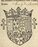 An illustration from Discours veritable et dernier propos de Monseigneur le Duc de Guyse : Pair & grand Maistre de France. Ensemble son Tombeau. (1589)