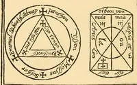 An illustration from The discoverie of witchcraft (1886)