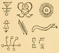 An illustration from The discoverie of witchcraft (1886)