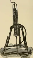 An illustration from Discoveries and inventions of the nineteenth century (1905)