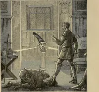 An illustration from Discoveries and inventions of the nineteenth century (1905)