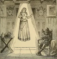 An illustration from Discoveries and inventions of the nineteenth century (1905)