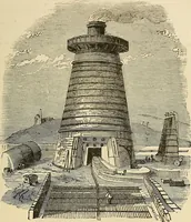 An illustration from Discoveries and inventions of the nineteenth century (1905)