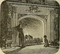 An illustration from Discoveries and inventions of the nineteenth century (1905)