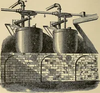An illustration from Discoveries and inventions of the nineteenth century (1905)