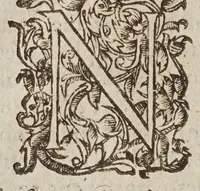 An illustration from Discovrs de la verité, des cavses et effects, des divers covrs, mouuements, flux, reflux, & saleure de la mer oceane, mer mediterranee & autres mers de la terre (1600)