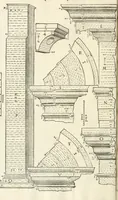 An illustration from Discovrs historial de l'antiqve et illvstre cité de Nismes en la Gaule narbonoise : auec les portraitz des plus antiques & insignes bastimens dudit lieu, reduitz à leur vraye mesure & proportion, ensemble de l'antique & moderne ville (1560)