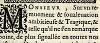 An illustration from Discovrs Svr La Comparaison Et Ellection Des Devx partis qui sont pour le iourd'huy en ce Royaume. (1586)