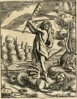 An illustration from Discovrs svr les arcs triomphavx dressés en la ville d'Aix : à l'heureuse arriuée de tres-chrestien, tres-grand, & tres-iuste monarque Lovys XIII. roy de France, & de Nauarre (1624)