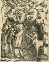 An illustration from Discovrs svr les arcs triomphavx dressés en la ville d'Aix : à l'heureuse arriuée de tres-chrestien, tres-grand, & tres-iuste monarque Lovys XIII. roy de France, & de Nauarre (1624)