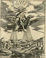 An illustration from Discovrs svr les arcs triomphavx dressés en la ville d'Aix : à l'heureuse arriuée de tres-chrestien, tres-grand, & tres-iuste monarque Lovys XIII. roy de France, & de Nauarre (1624)