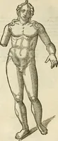 An illustration from Discovrs svr les medalles et gravevres antiques, principalement romaines. Plus, vne exposition particuliere de quelques planches ou tables estans sur la fin de ce liure, esquelles sont monstrees diuerses medalles & graueures antiques, rares & exquises (1579)