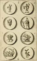 An illustration from Discovrs svr les medalles et gravevres antiques, principalement romaines. Plus, vne exposition particuliere de quelques planches ou tables estans sur la fin de ce liure, esquelles sont monstrees diuerses medalles & graueures antiques, rares & exquises (1579)