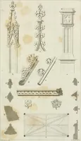 An illustration from An attempt to discriminate the styles of architecture in England : from the Conquest to the Reformation : with notices of above three thousand British edifices : preceded by a sketch of the Grecian and Roman orders (1825)