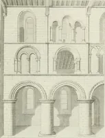 An illustration from An attempt to discriminate the styles of architecture in England : from the Conquest to the Reformation : with notices of above three thousand British edifices : preceded by a sketch of the Grecian and Roman orders (1825)