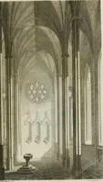 An illustration from An attempt to discriminate the styles of architecture in England : from the Conquest to the Reformation : with notices of above three thousand British edifices : preceded by a sketch of the Grecian and Roman orders (1825)