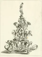 Picture 5 of 7 from Disegni del convito fatto dall'illustrissimo signor senatore Francesco Ratta all'illustrissimo publico, eccelsi signori anziani & altra nobilità : terminando il svo confalonierato li 28. febraro 1693 (1693), leaf 14