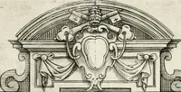 An illustration from Disegni varii di depositi o' sepulcri (1619)