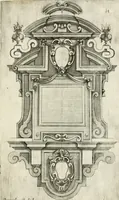 An illustration from Disegni varii di depositi o' sepulcri (1619)