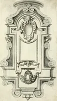 An illustration from Disegni varii di depositi o' sepulcri (1619)