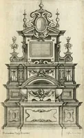 An illustration from Disegni varii di depositi o' sepulcri (1619)