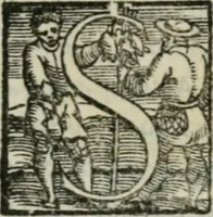 An illustration from Disegno del Doni : partito in piv ragionamenti, ne qvali si tratta della scoltvra et pittvra : de colori, de getti, de modegli, con molte cose appartenenti a quest'arti : & si termina la nobiltà dell'una et dell'altra professione : con historie, essempi, et sentenze : & nel fine alcune lettere che trattano della medesima materia (1549)